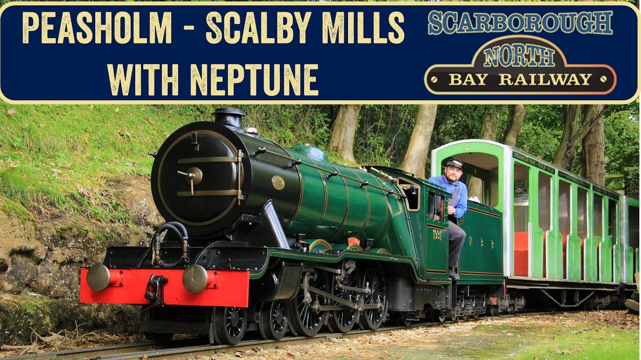 Journey from Peasholm To Scalby Mills with 1931 Neptune - Scarborough North Bay Railway