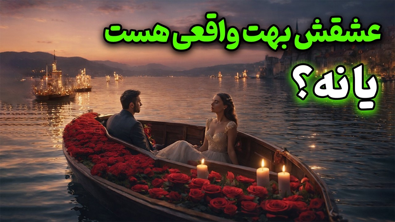 فال روشن - عشقش بهت واقعی هست یا نه؟👀 نیت جنجالی🔥