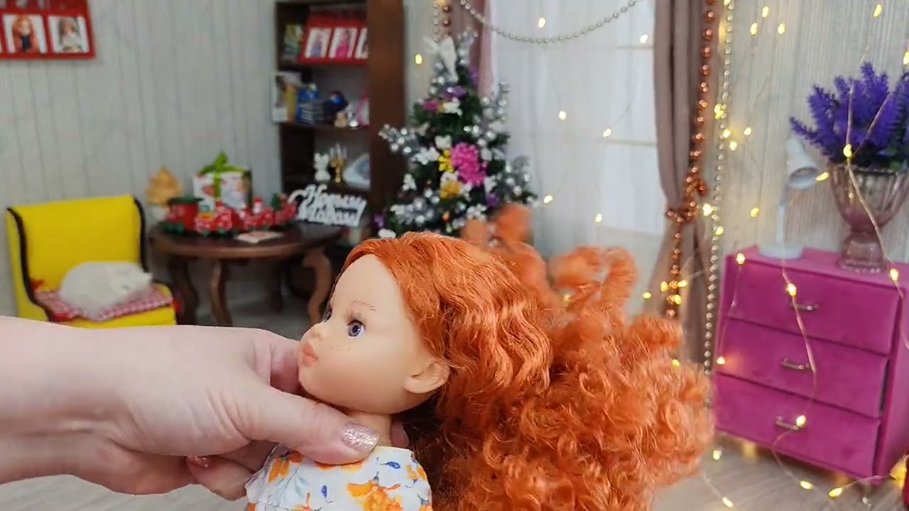 Кукла Вирхиния Паола Рейна распаковка обзор, новогоднее преображение 