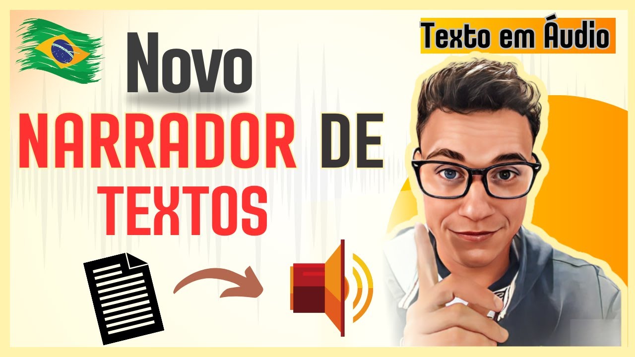 [ Novidade ] Novo Narrador de Textos Com Voz em Português Super Realista | Texto em Áudio 2023
