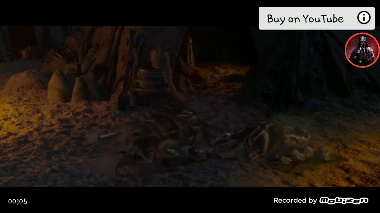 Star Wars Episode 2 attack of the Clones tusken Raiders camp scene