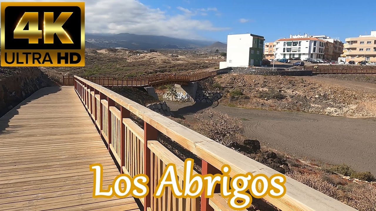 TENERIFE | From Golf del Sur to Port of Los Abrigos 🌞25º | Wooden Promenade 2021 | Walking Tour [4K]