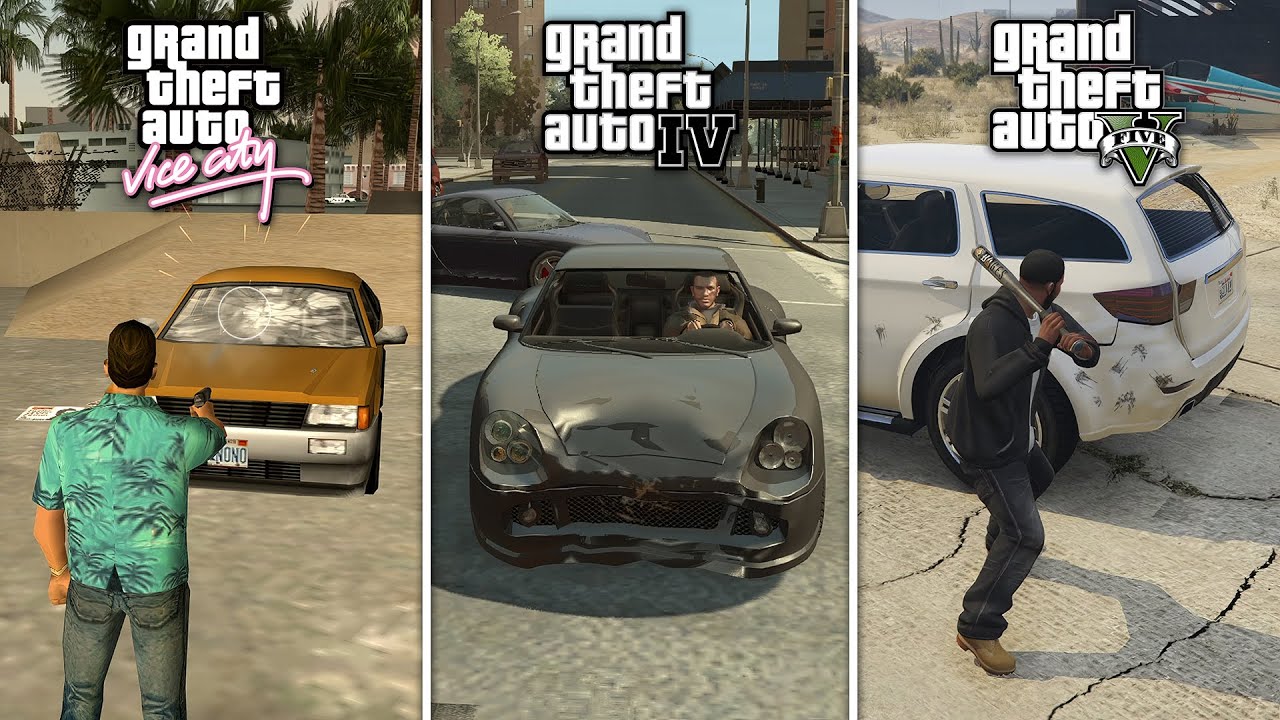 CAR DAMAGE LOGIC IN ALL GTA GAMES [2001-2024] #07
