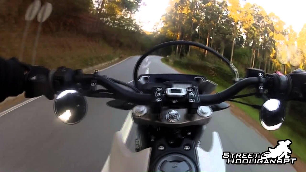 Supermoto Twisty Roads with CRASH!  *StreetHooligansPT*
