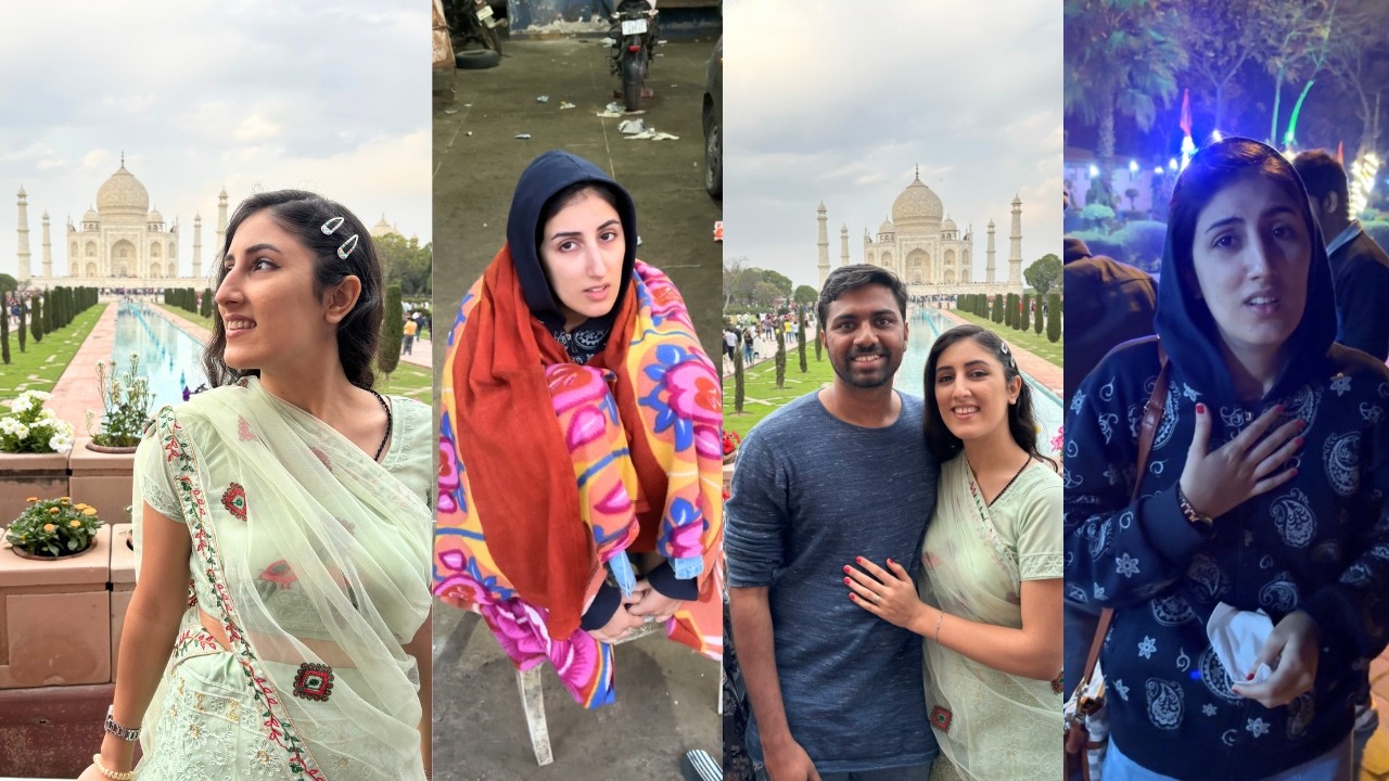 Persian Wife’s Taj Mahal Adventure + Unexpected Trouble | Indian Persian Couple