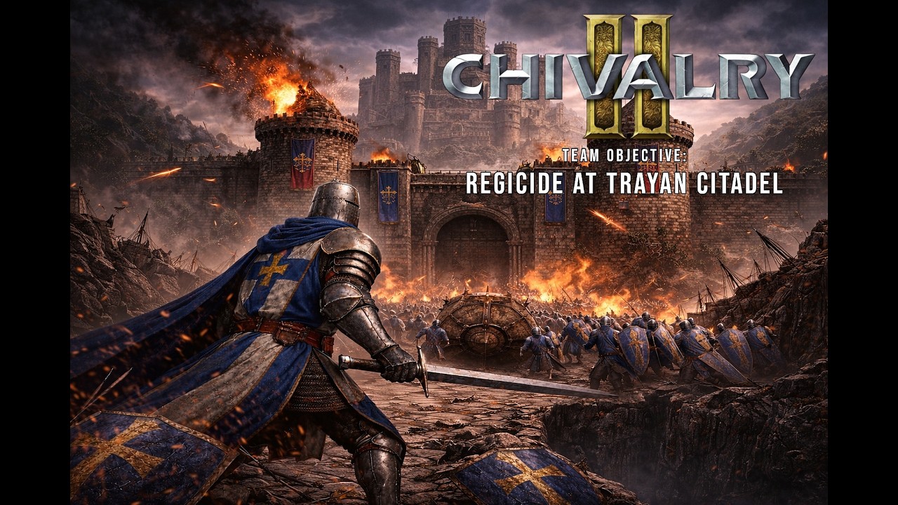 Epic Medieval Battle - Chivalry 2 Regicide at Trayan Citadel - Agatha Gameplay - No Commentary