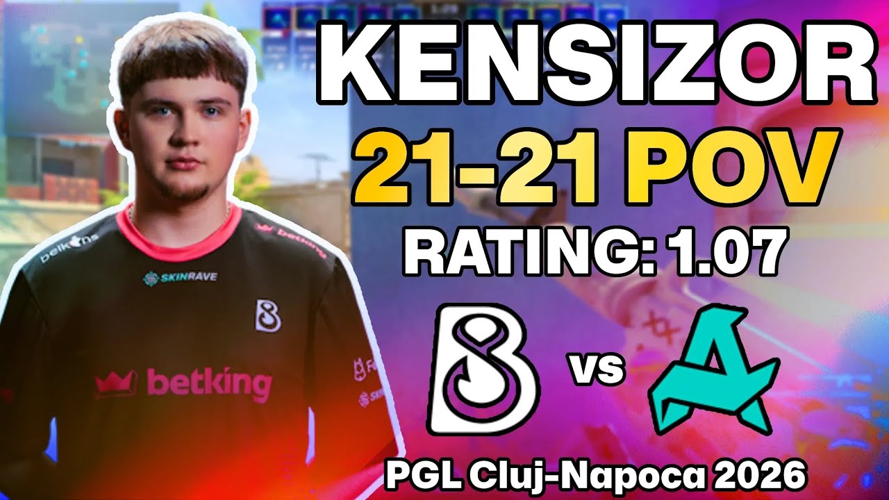 KENSIZOR 21-21 POV vs Aurora (Mirage) | PGL Cluj-Napoca 2026