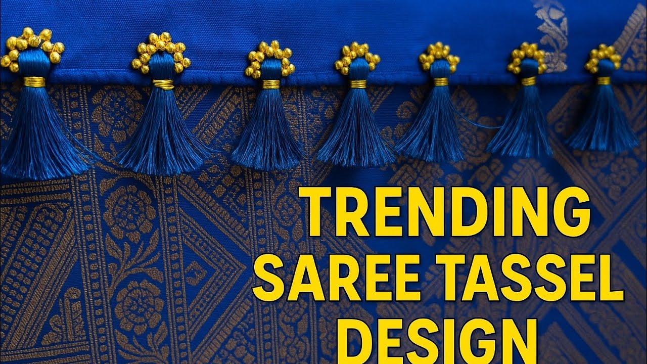 Trending kuchu design | Saree Tassel design 