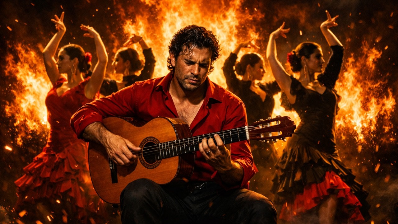 Corazón en Llamas | Gypsy Flamenco Rumba Passion🔥