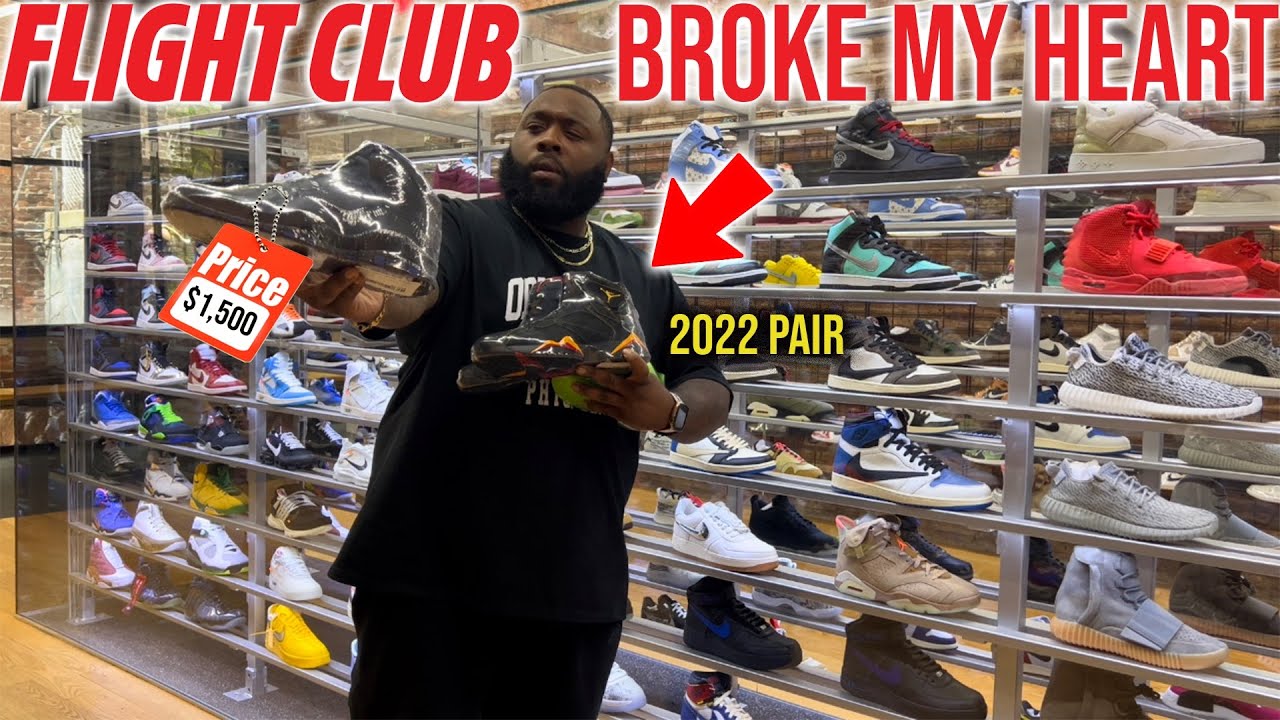 Покупка кроссовок в Flight Club пошла не по плану! Менеджер сказал мне НЕ ПОКУПАТЬ эти кроссовки!