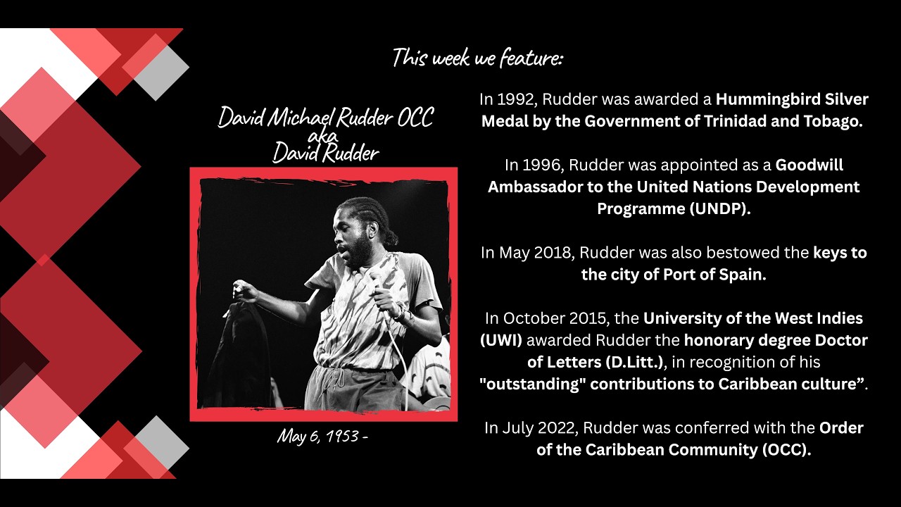 #tribute30 - David Rudder || Rally, High Mas, Calypso, Madness, Dedication, The Hammer