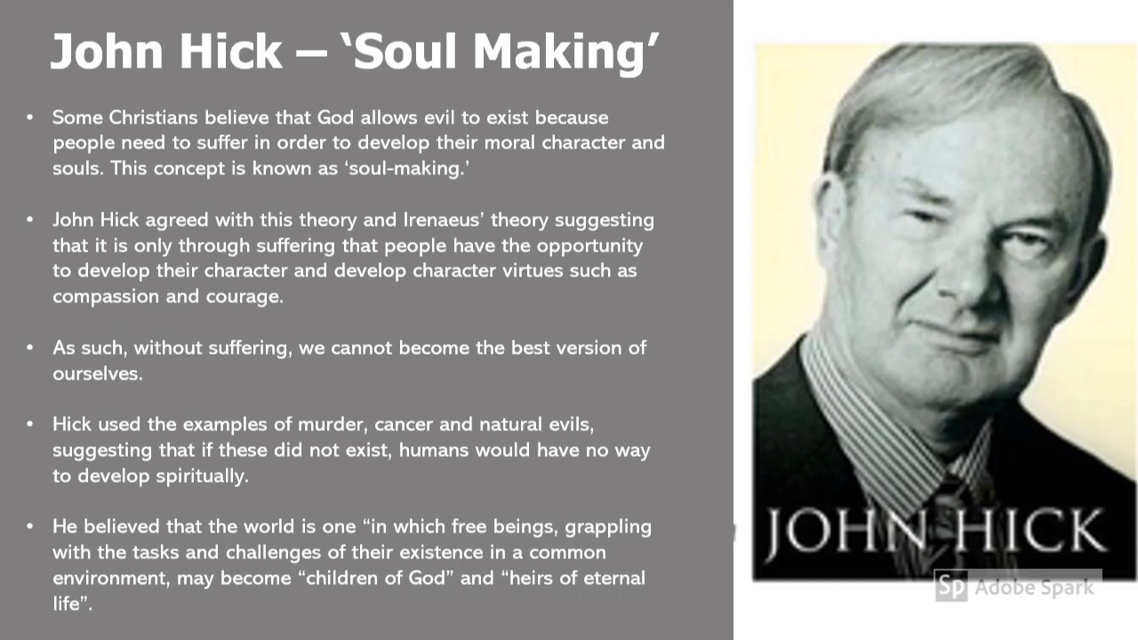 Explanations of Evil and Suffering