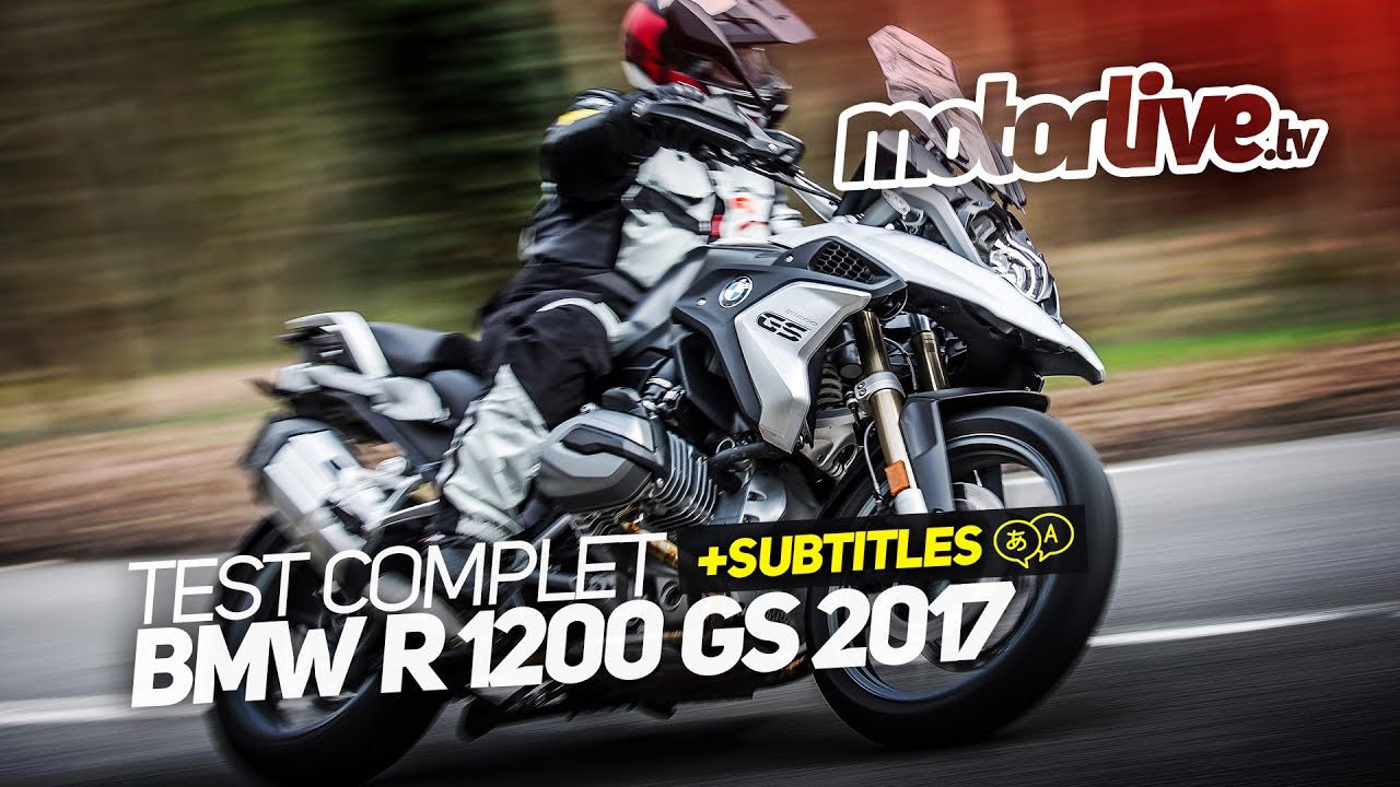 BMW R 1200 GS 2017 | TEST COMPLET [+SUBTITLES]