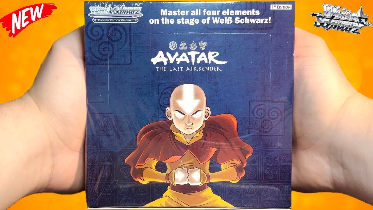 These Cards Are So Nostalgic! OPENING AN AVATAR THE LAST AIRBENDER - WEISS SCHWARZ BOOSTER BOX!!