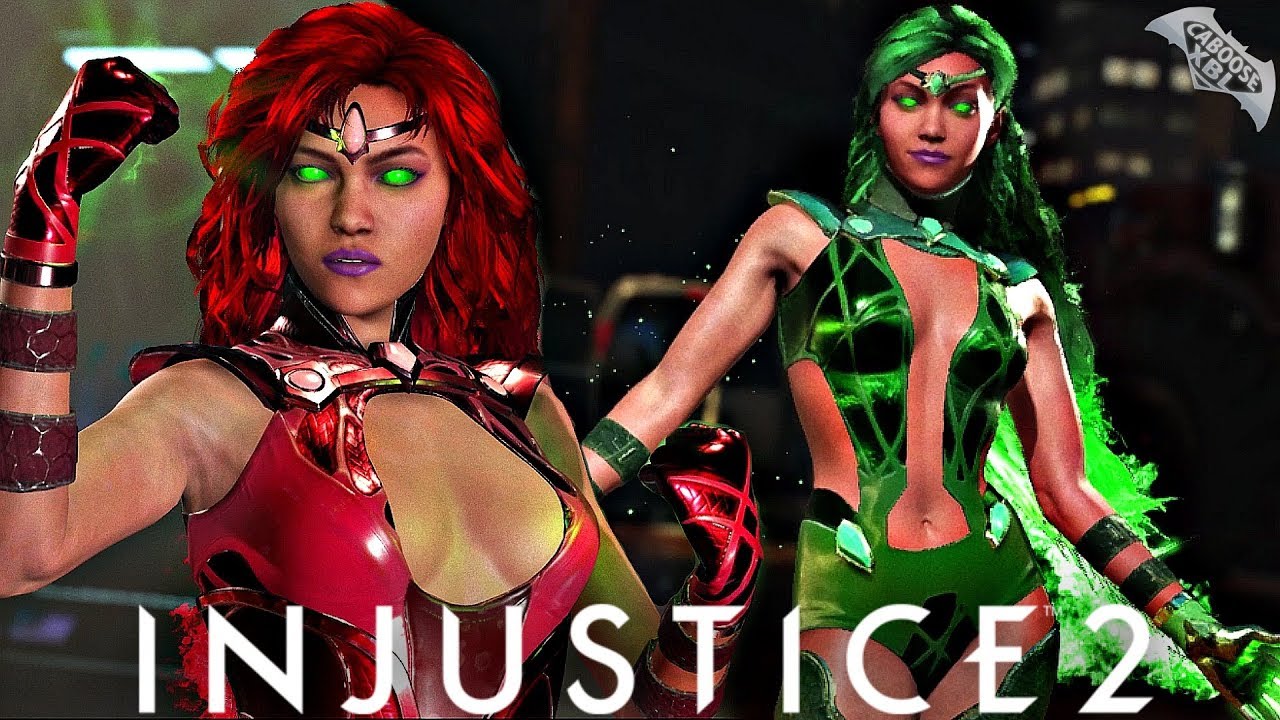 Injustice 2 Online - AWESOME STARFIRE COMBOS!