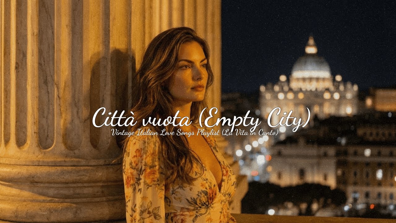 Città vuota ( Empty city)✨ | Vintage Italian Love Songs Playlist (La Vita in Canto)