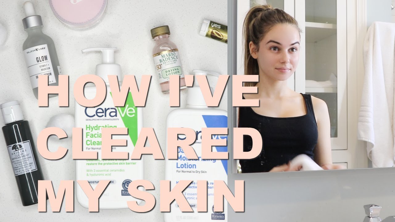 MY CURRENT SKINCARE ROUTINE - ALL THE PRODUCTS I USE! - EJB