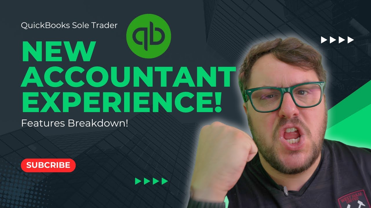 QuickBooks Sole Trader: New Accountant Experience - Features & Breakdown!