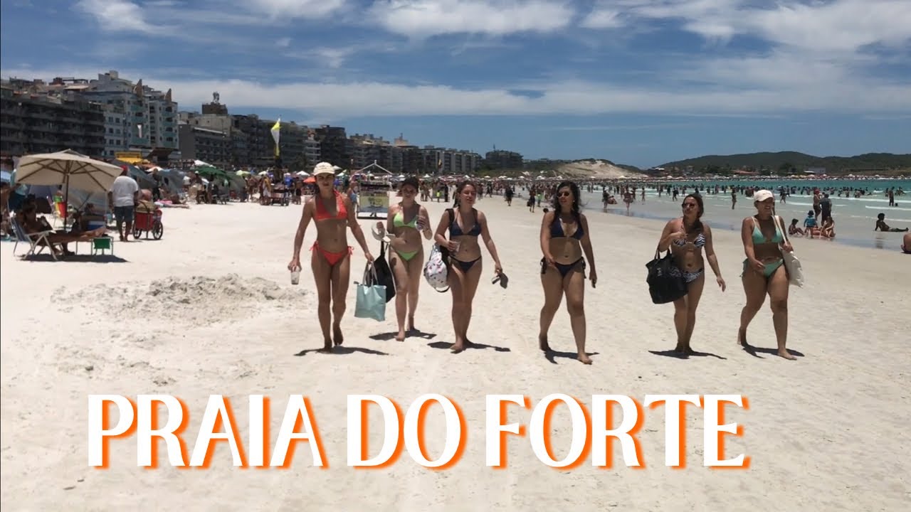 Praia do Forte Lotada 09/01/2026 Cabo Frio Ao vivo