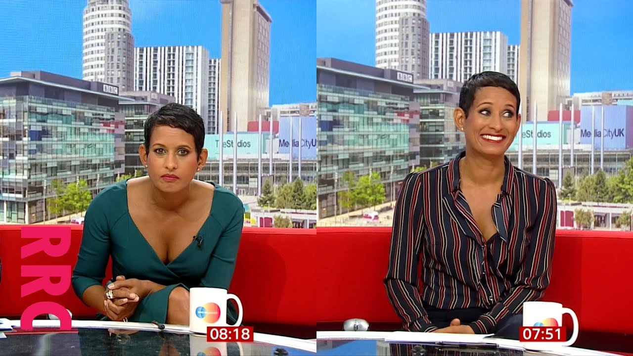 Naga Munchetty @leaning forward in her seat