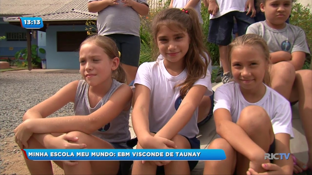 Conhe&ccedil;a a escola Visconde de Taunay, de Blumenau, na s&eacute;rie Minha Escola Meu Mundo