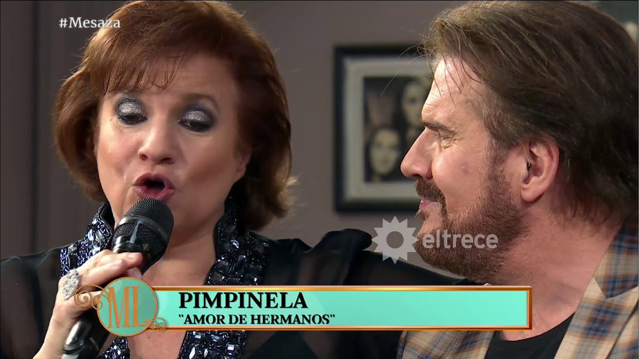 Los Pimpinela cantaron "Amor de hermanos" en la mesa de Mirtha