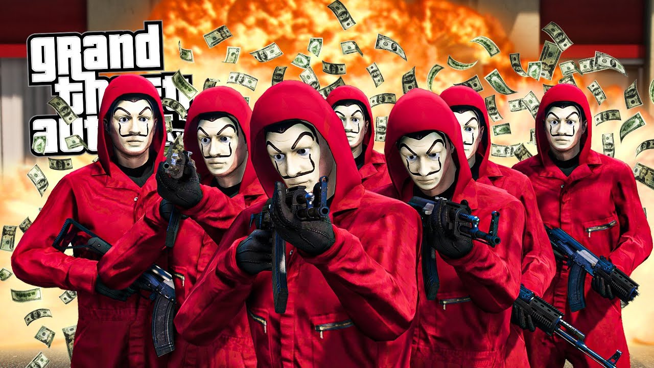 RAPINA DA $3 MILIONI DELLA CASA DI CARTA!! - GTA 5 LSPDFR POLIZIA ITA 👮‍♀️