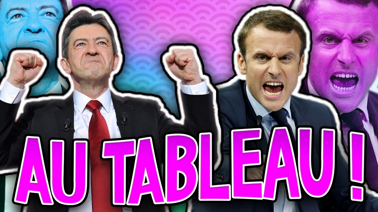 CANDIDATS AU TABLEAU (PARODIE)