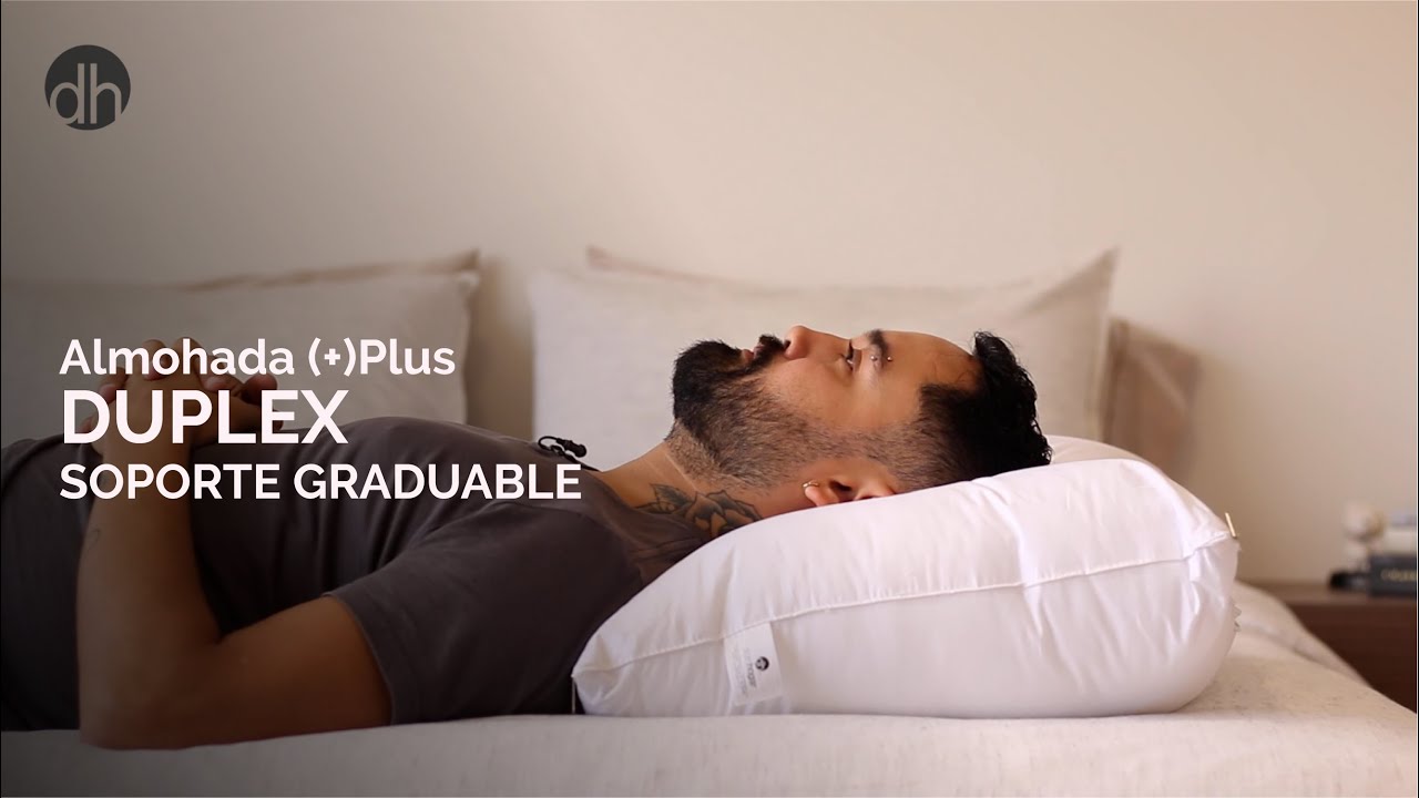 Almohada (+)Plus DUPLEX, Soporte Graduable