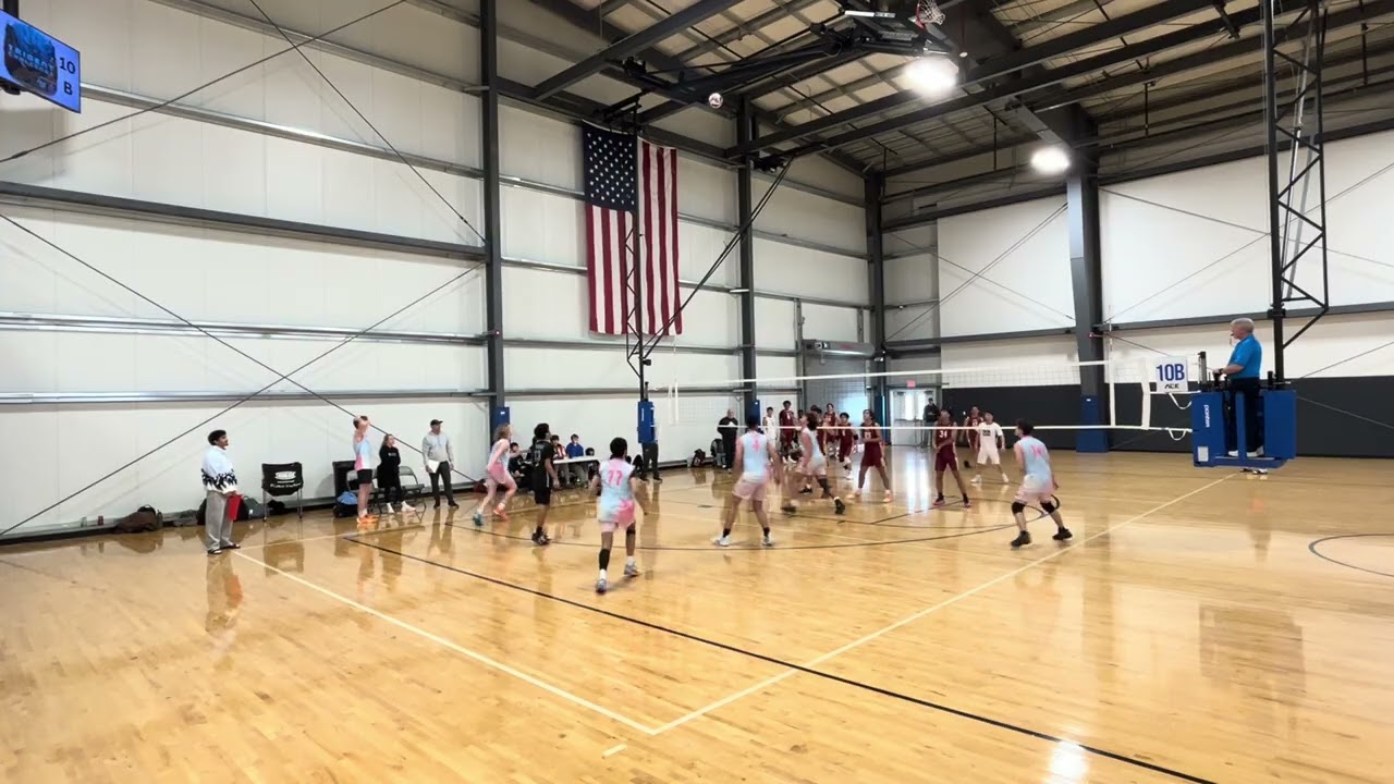 Carolina ice boys volleyball 17u vs CPVC set 1