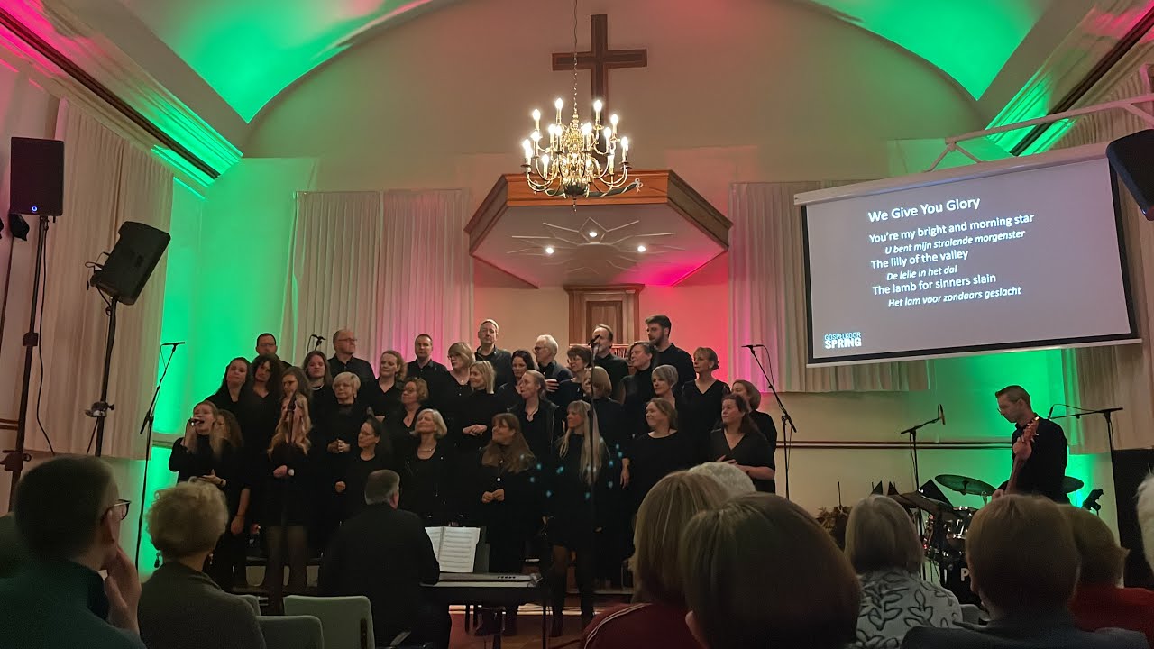Gospelkoor Spring Nieuw-Buinen repetities 8 december 2023