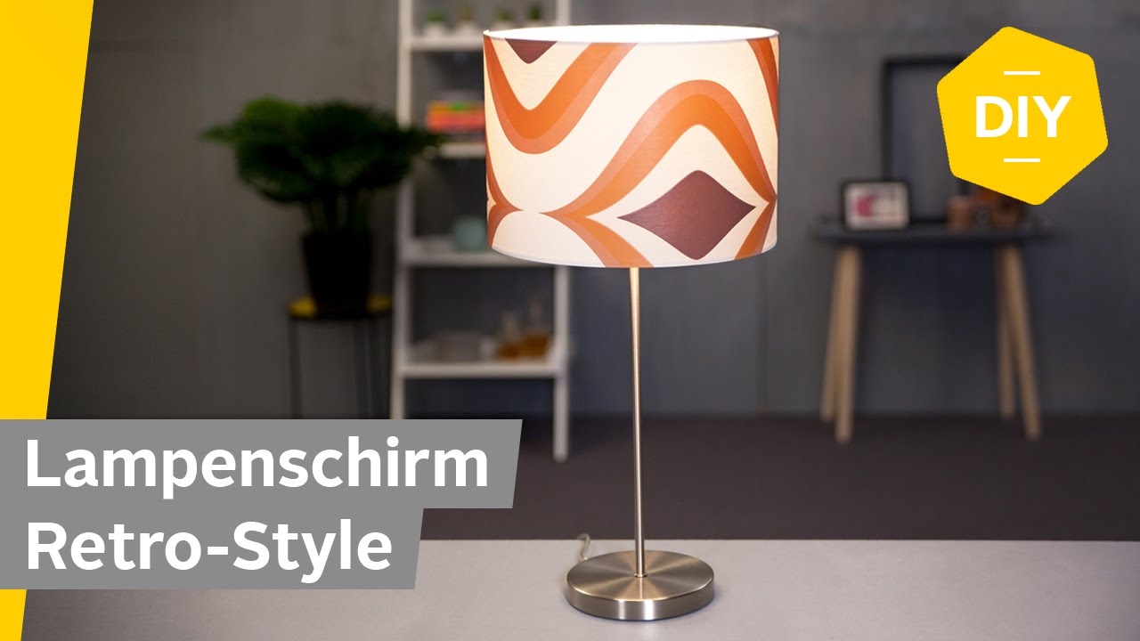DIY: Lampenschirm den Retro-Style verpassen | Roombeez &ndash; powered by OTTO