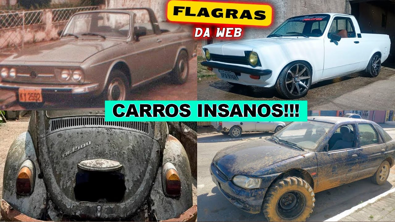 CARROS BIZARROS E CURIOSOS!!! | FLAGRAS DA WEB #21