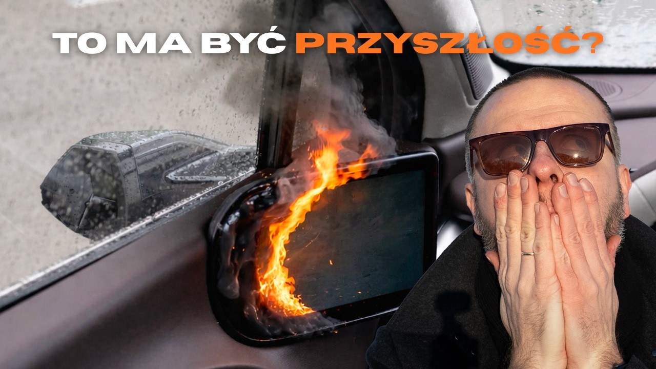 Cyfrowe lusterka to NAJGŁUPSZY trend w motoryzacji? Tak