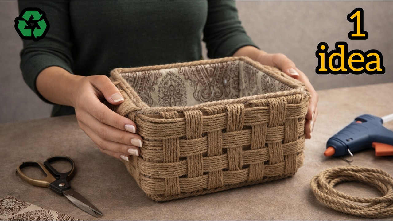 Super Beautiful but low_cost! BEST DIY space_Saving Craft Ideas From waste materials ♻️#2025