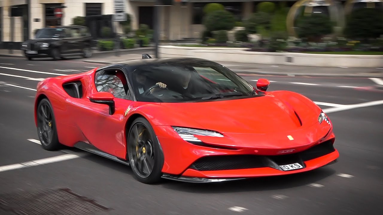 Supercars in London - CSATW269 [AMG GT BS, SF90 Stradale, 488 Pista, 992 Turbo S, 720S and more]