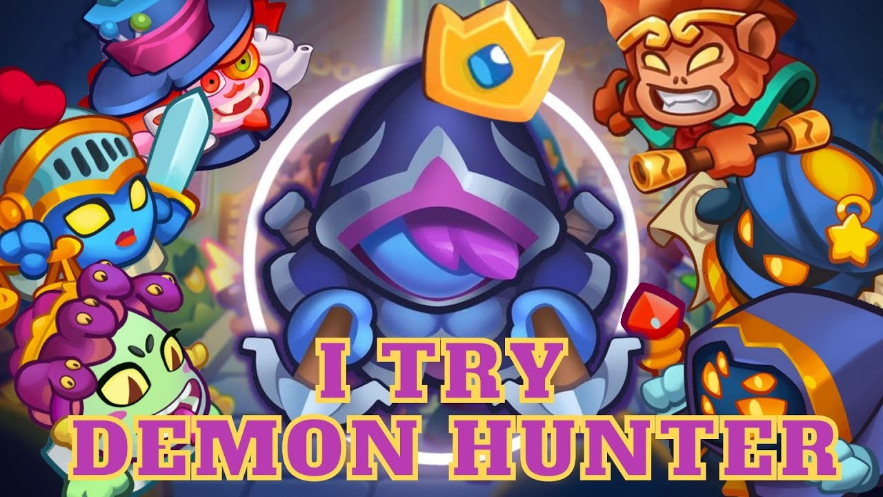 I TRY *Demon Hunter* in 10th floor | Well this is funny!!! | Rush Royale