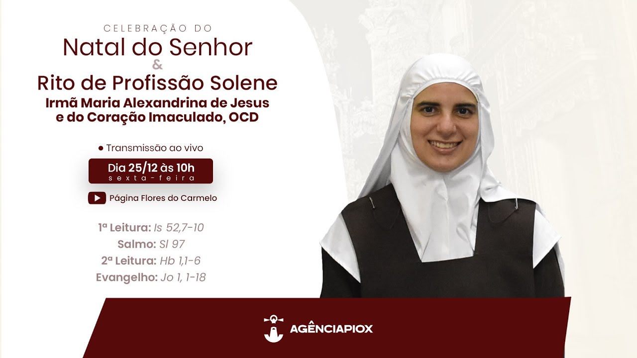 Irmã Maria Alexandrina OCD - Profissão Perpétua