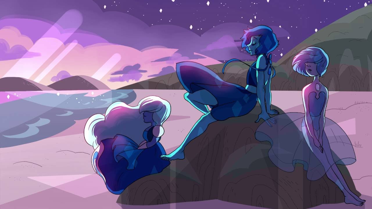 Steven Universe - Blue Gems (Speed Paint)