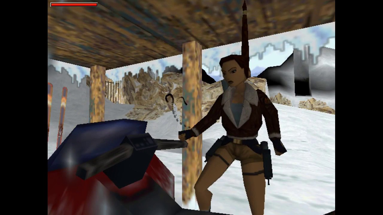 Tomb Raider 2 Glitched Speedrun - Tibetan Foothills 5.17 (IL)