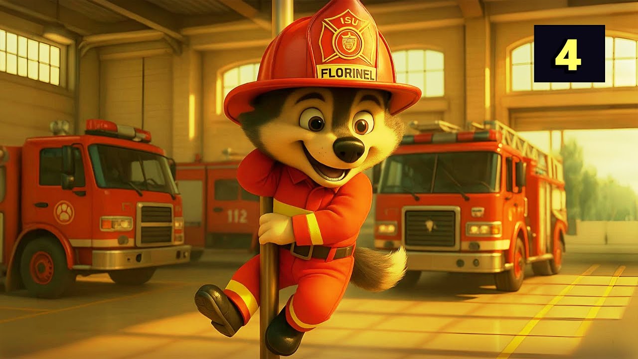 Pompierul Florinel 🚒 - Nino Nino! Ep. 4: Bărcuța &icirc;n Flăcări | C&acirc;ntec Animat