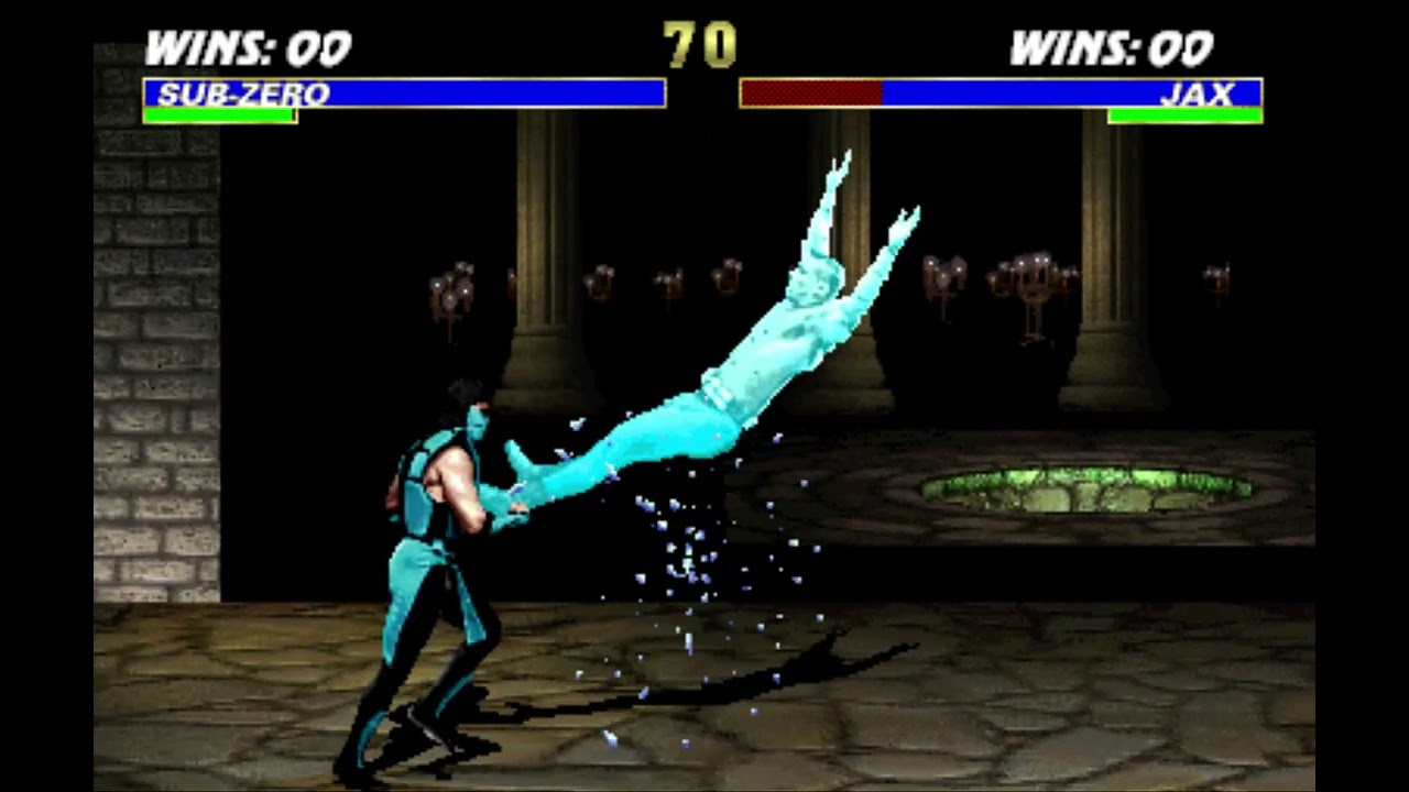 UMK3 Arcade - Classic Sub-Zero 9 hits 100% combo