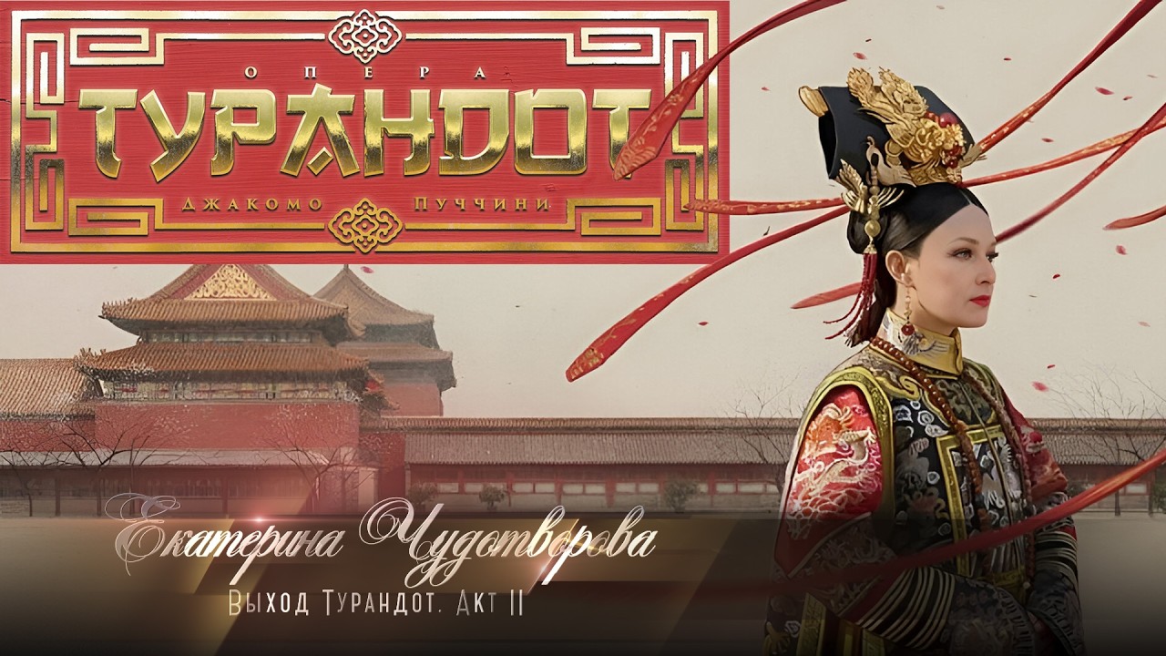 Опера «Турандот» Выход Турандот. Акт II (Екатерина ЧУДОТВОРОВА)