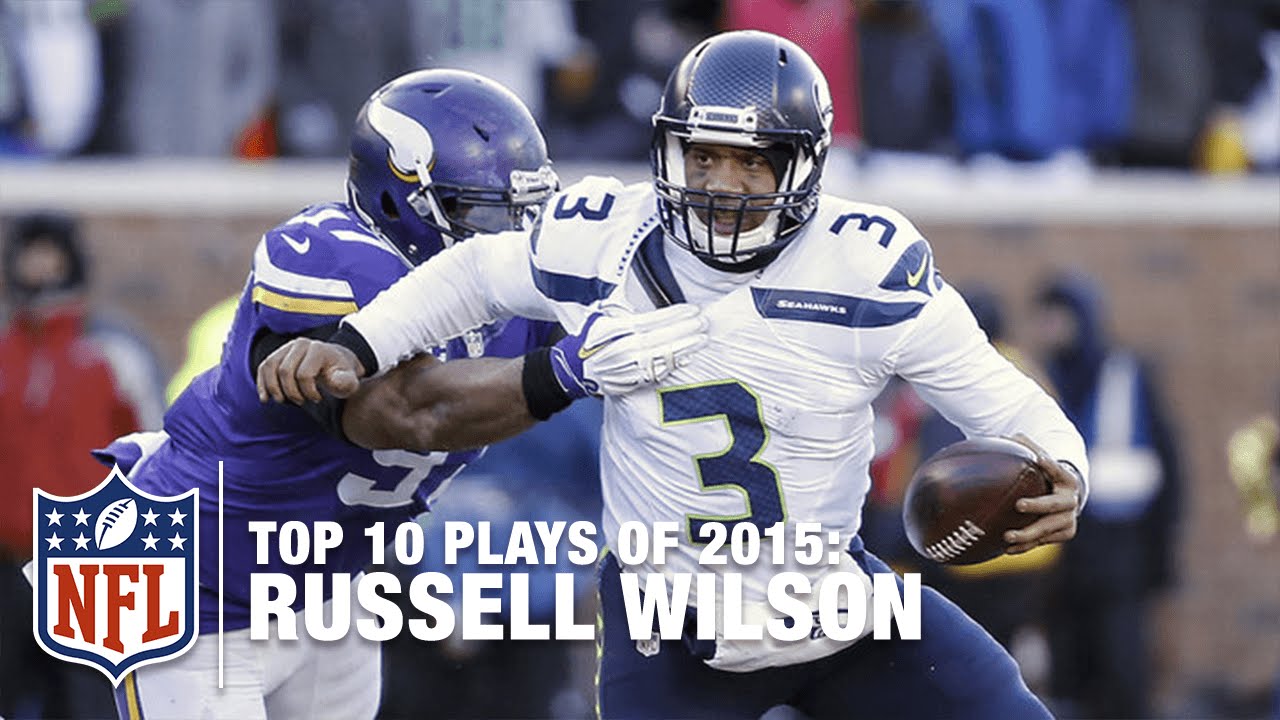 Top 10 Russell Wilson Highlights of 2015 | NFL