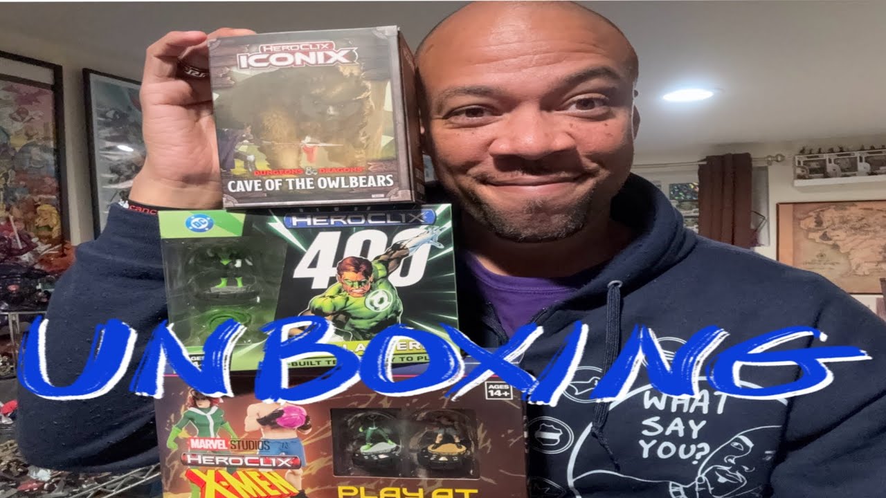 A little bit of EVERYTHING Heroclix unboxing