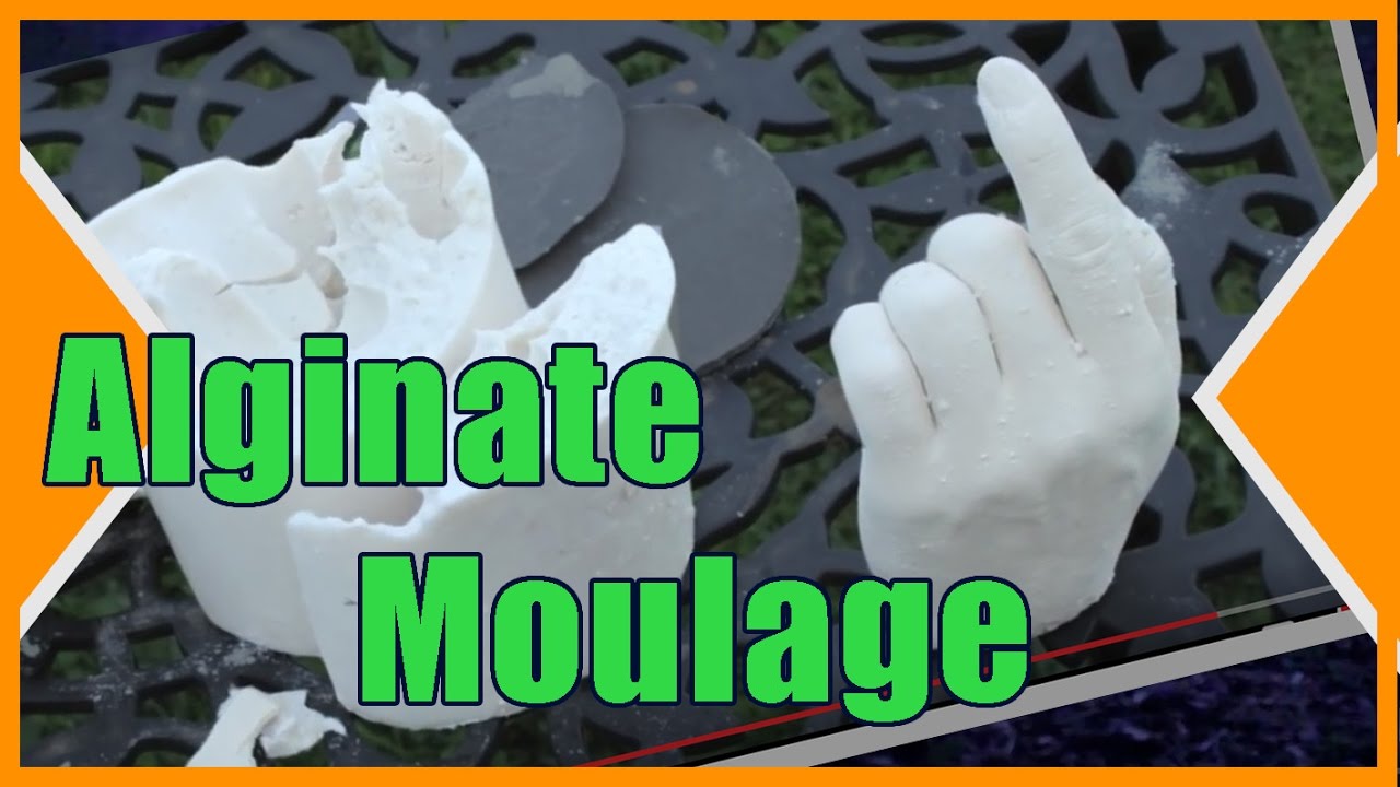 ALGINATE POUR LE CORPS - MOULER UNE MAIN