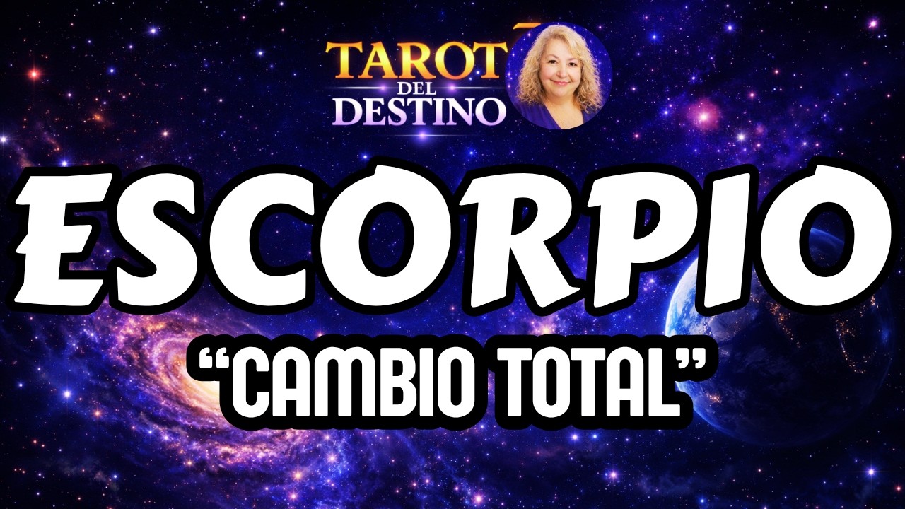 ESCORPIO ♏ CAMBIOS IMPORTANTES&hellip; Y NUEVOS OBJETIVOS PARA TI | Tarot del Destino #escorpio