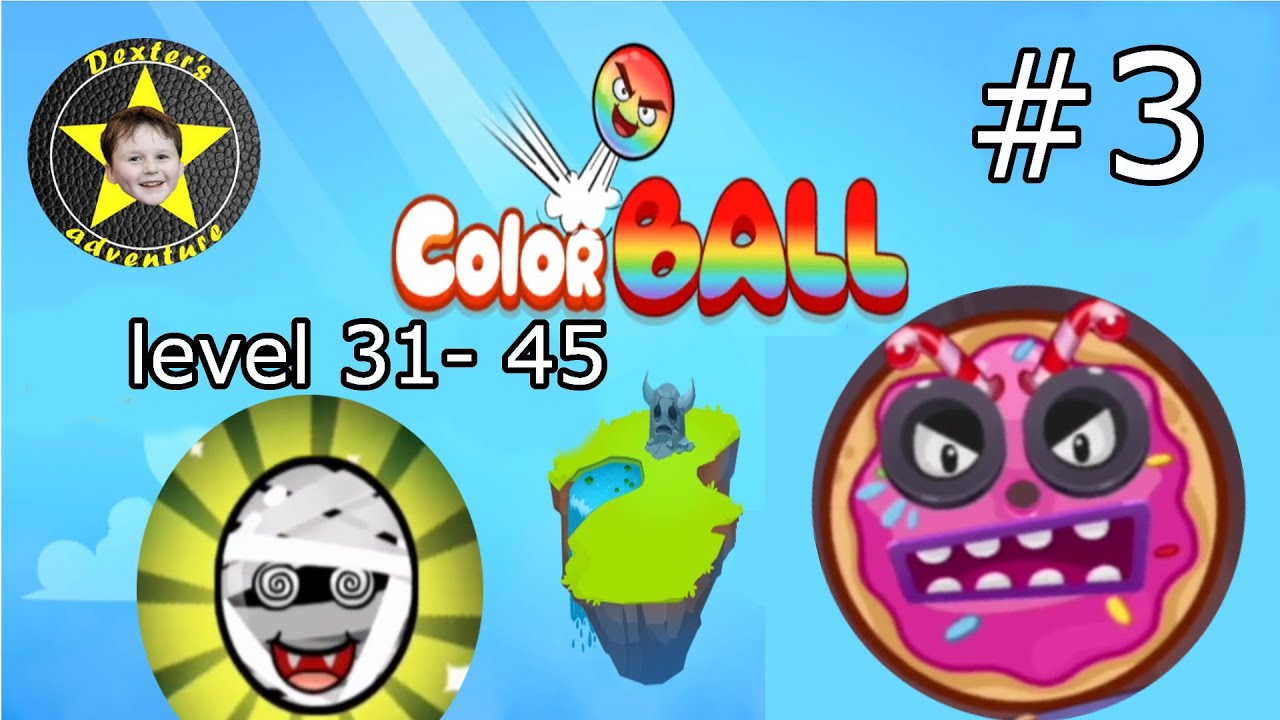 ColorBall : Part 3 | Level 31 - 45 | Android/IOS