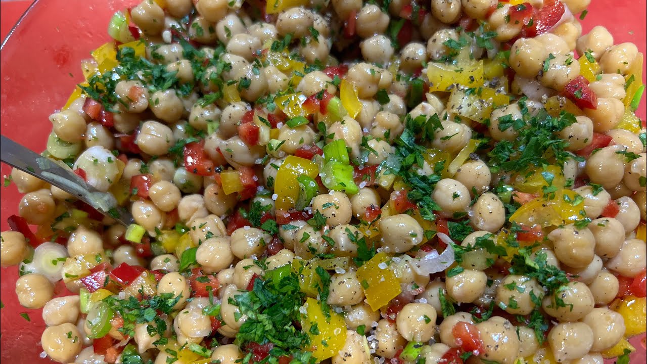 Salata od leblebije-slanutka