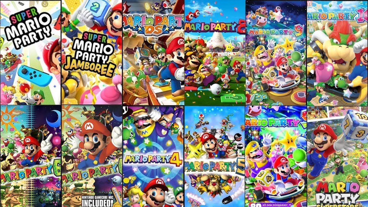 The Evolution of Mario Party Games (1998–2025)